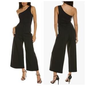 Susana Monaco Black One Shoulder Jumpsuit